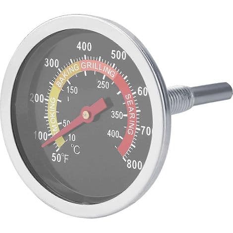 Til Weber Genesis Series Grilltermometer 50 til 800 grader Rustfrit Stål Grilltemperaturmåler Udendørs Madlavning