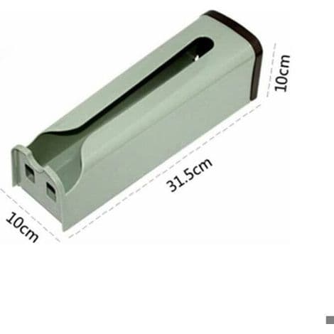 Veggmontert søppelposeløser. Handleposebeholder. Søppelposeorganisator. Plastposeholder