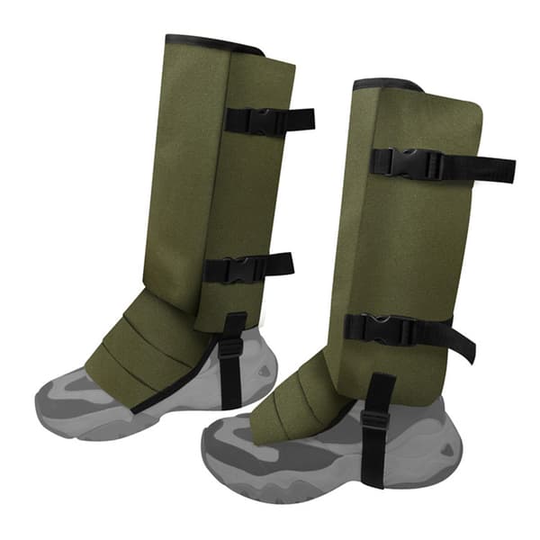 Slangebidbeskyttelse til fødder, camouflage-design, udendørs brug, justerbart og holdbart materiale
