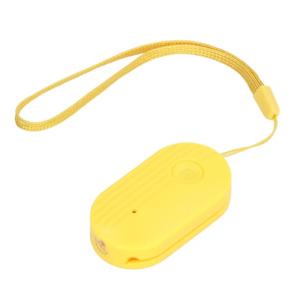 Uppladdningsbart USB-infusionslarm, stor volym dropppåminnelse, skattgul