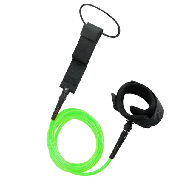 Surfbræt og Paddleboard Leash 9ft med Lomme til Shortboard, Longboard og Stand Up Paddleboard