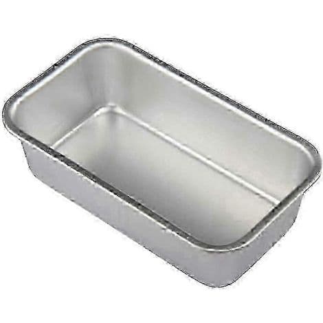 Non-stick rektangulær brødform i aluminium. 4 stk. Ideell for baking av hjemmelagde kaker og bakverk.