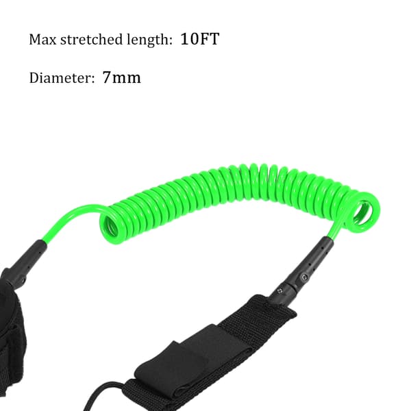 Pernaflex 10FT rep för SUP-surfbrädestöd, pivot, stål, TPU, flexibelt och hållbart