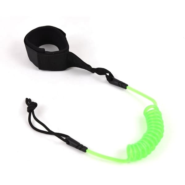Ankel leash til surfbræt 1,2m/4ft elastisk oprullet SUP surf kano TPU