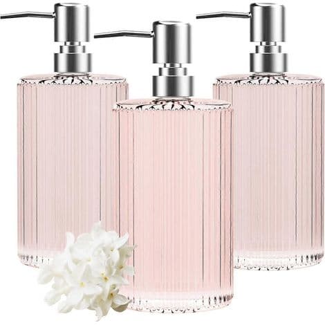 Multifunktionell flytande lotion/tvåldispenser (set om 3) med pump