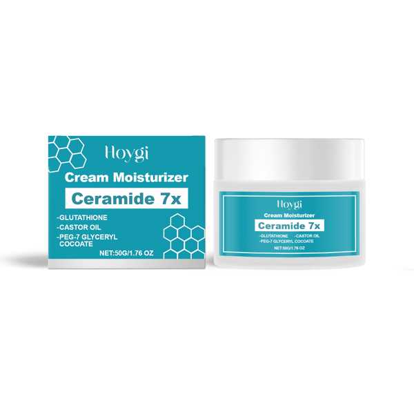 50g/boks Hoygi Hudfuktighetskrem - Mild, Hydrerende, Nærende, Reparerende og Revitaliserende Ansiktskrem