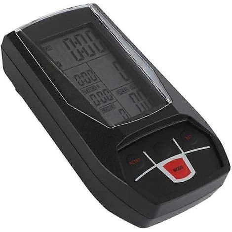 Kuntopyörän harjoitusmonitori LCD-näytöllä ja nopeusmittarilla