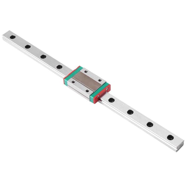 Glidende lineær guide med slædeblok til DIY 3D-printer og CNC-maskine 250 mm