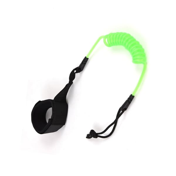Ankel leash til surfbræt 1,2m/4ft elastisk oprullet SUP surf kano TPU