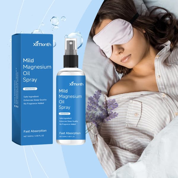 2 stk. XIMONTH Sleep Oil Spray - Lindrer søvnbesvær og fremmer afslappende søvn. 2Pcs