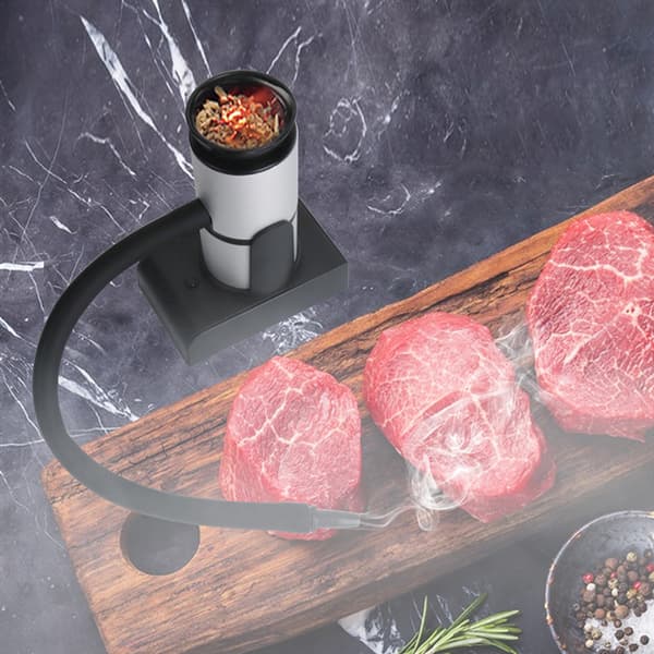 Bærbar røginfuser til madlavning, drinks og mad - Ideel til camping, grill og picnics