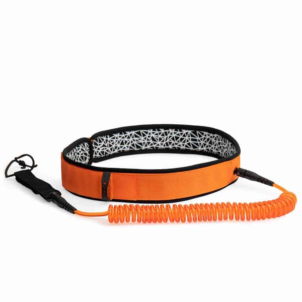 Surfbrætstrop 7mm Talje 10ft Viklet SUP Stand Up Paddleboard Leash
