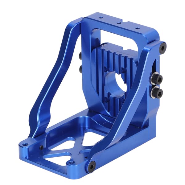 Quick Release Motorbase i Aluminiumslegering til TRAXXAS 1/6 XRT 8S 1/5 6S 8S Blå