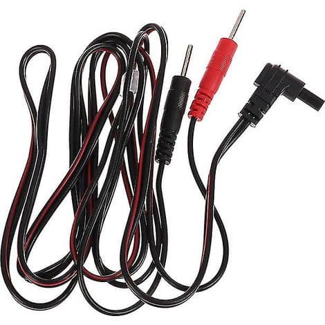 Elektroterapi elektrode kabel til TENS massageapparat. 2,35 mm forbindelse