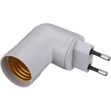 E27 til PP-E27 LED-fatningsadapter