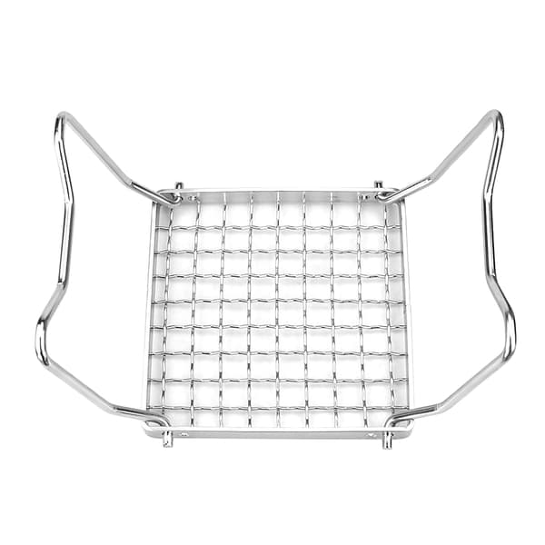 Lille sammenklappelig grill i rustfrit stål til camping, picnics, backpacking