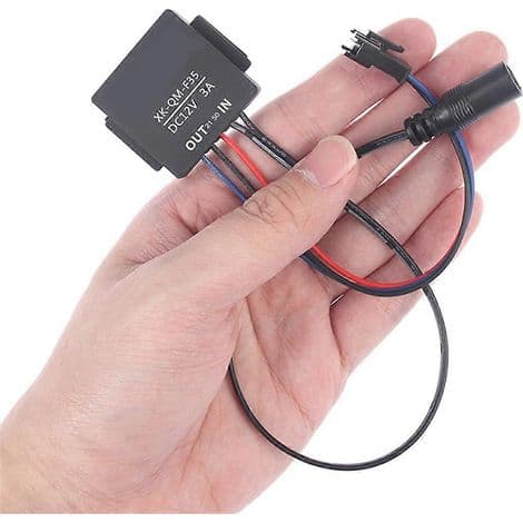 5-12V Touch Switch för Badrumsspegel med LED-belysning och Integrerad Strålkastare (1 styck).