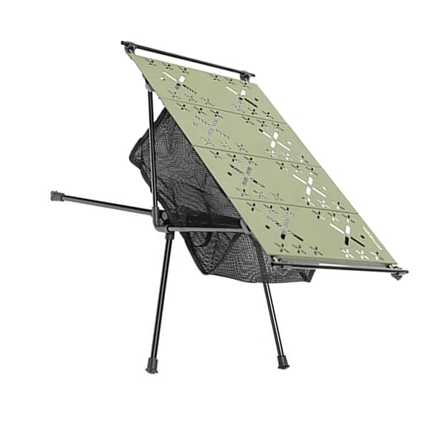 Bærbart sammenleggbart campingbord i aluminiumslegering for piknik og grilling