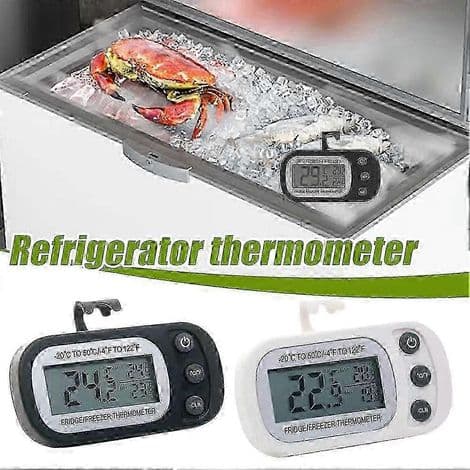 Digitalt elektronisk innendørstermometer og hygrometer