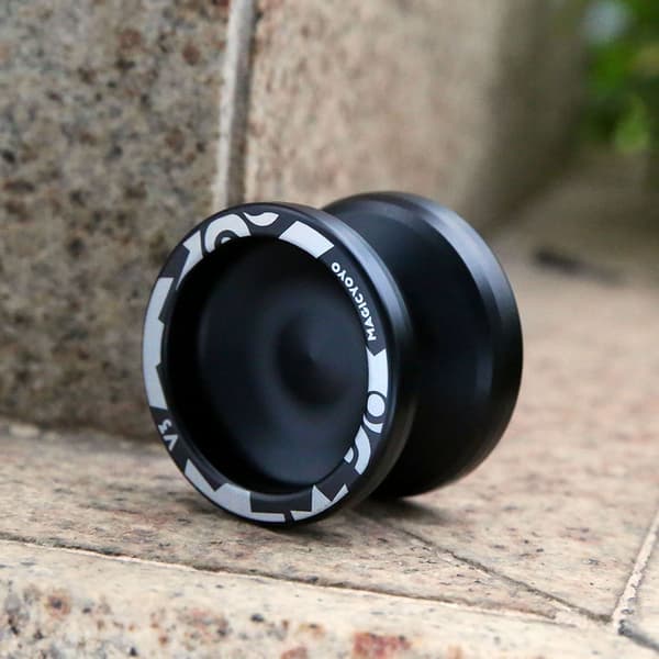 Yo-yo Magic Yoyo V3 Responsive CNC aluminiumlegering til børn drenge piger sort