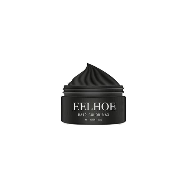 2 stk. EELHOE Midlertidig Hårvoks, Naturlig Farve, Nem Engangsfarvning 2Pcs