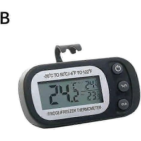 Digitalt elektronisk innendørstermometer og hygrometer
