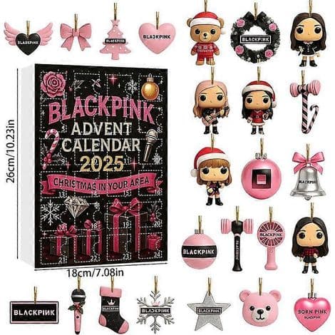 BLACKPINK YG Julekalender - Nedtelling til 2025: 24 Dager med Festlige 2D-overraskelser