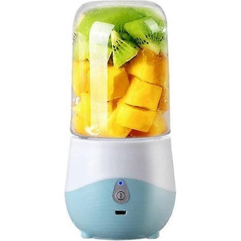 Bærbar elektrisk blender for smoothies. Mini juicer. Fruktmaskin