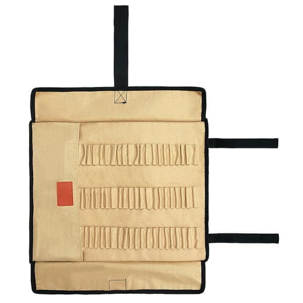 Opbevaringstaske til campingpløkker med sidelomme til hammer S/L Polyester