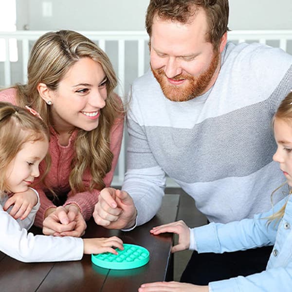 Push Bubble Sensorisk Leksak för Stresslindring och Aritmetisk Utbildning