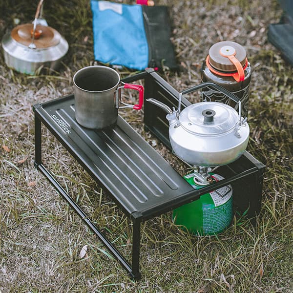 Bærbart lett sammenleggbart bord for utendørs camping, backpacking, grilling, piknik