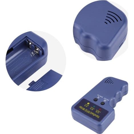 Bærbar 125 kHz RFID-printer/kopimaskine/læser/duplikator med 10 ID-etiketter