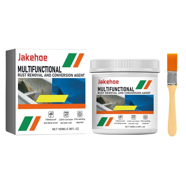 100 ml/boks Jakehoe Multifunksjonell Rustfjerner og Konverteringsserie Jern Tak Korrosjon Flis Rustforebygging og Rustfjerningsgrunning