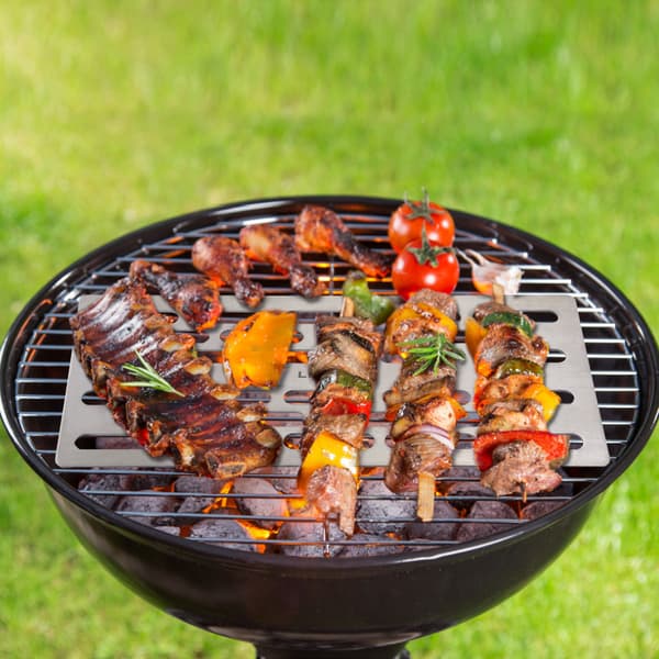 Letvægts bærbar titanium BBQ-grill til camping, backpacking, picnics og havearbejde