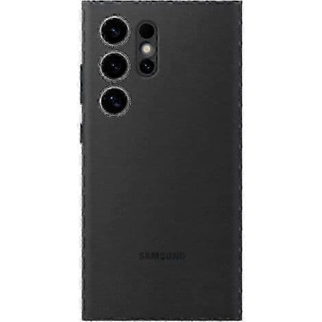 Svart plånboksfodral för Galaxy S23 Ultra