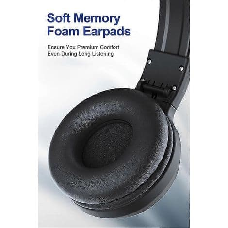 Over-ear Bluetooth stereohodetelefoner med FM-radio