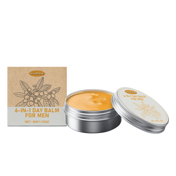 50g/boks WoodSleep ansiktskrem - Reduserer rynker og fine linjer, hydrerer og fukter, lindrer tørrhet, strammer opp og nærer, mild ansiktskrem.