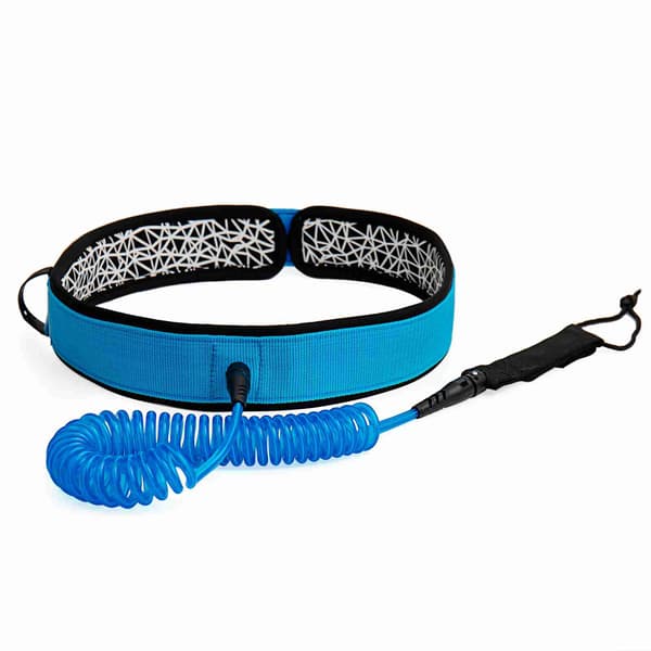 Surfebrett midjetau 7mm 3m elastisk spiral SUP Stand Up Paddleboard Leash