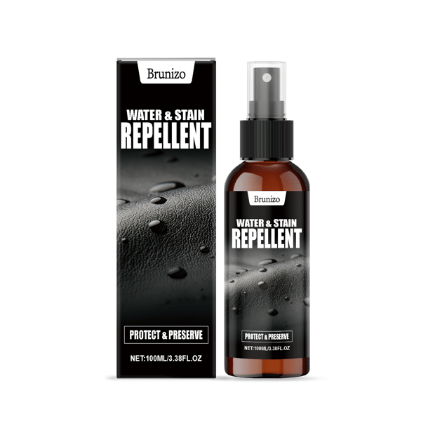 100 ml Brunizo Lærflekkfjerner - Multifunksjonell Flekkfjerner, Rengjøringsmiddel, Restaureringsmiddel og Glansfinish for Sofa, Bil og Lærvarer.