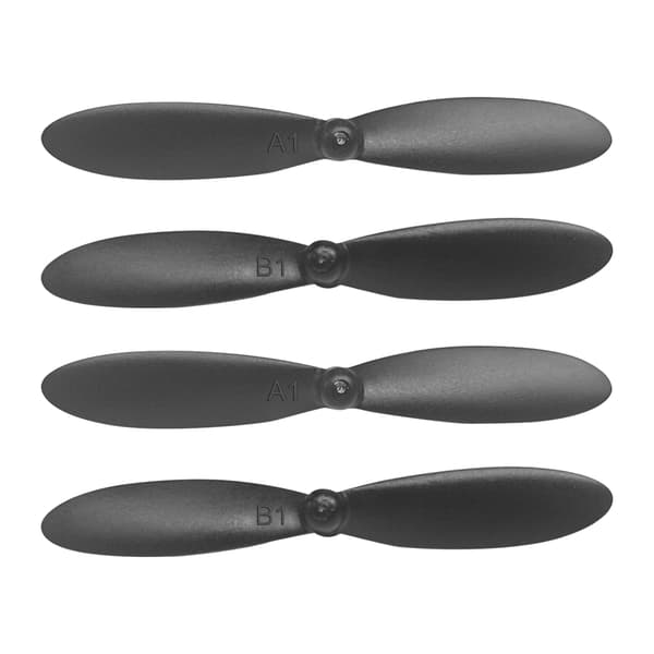 4 stk erstatningspropeller for RC Mini S88 Rainbow Drone - Høy kvalitet