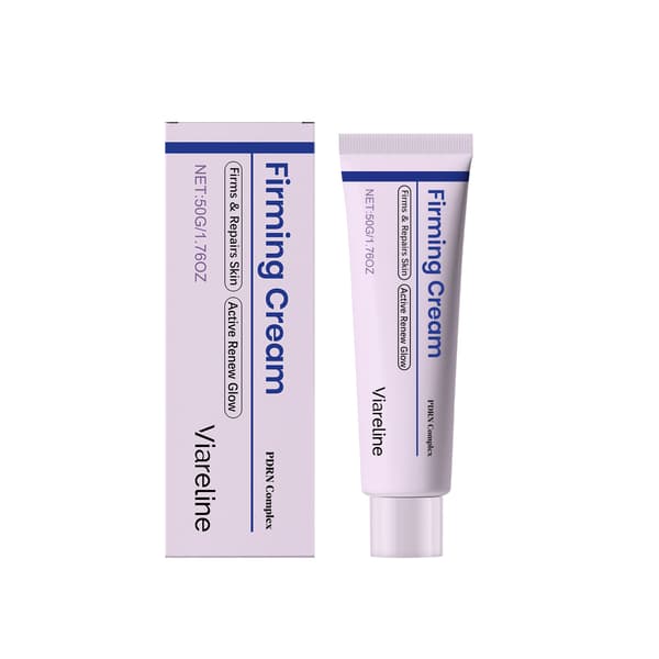 Viareline 50g/boks Fuktighetskrem - Raffinert Ansiktskrem, Hydrerende, Lett og Lett Absorberbar.