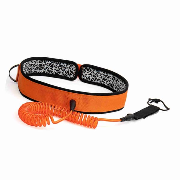 Surfbrætstrop 7mm Talje 10ft Viklet SUP Stand Up Paddleboard Leash