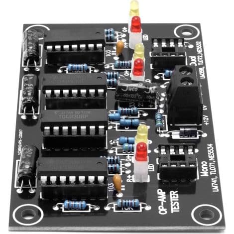 Forstærker testmodul – Enkelt/dobbelt screening – Ideel til elektronikvurdering og workshops