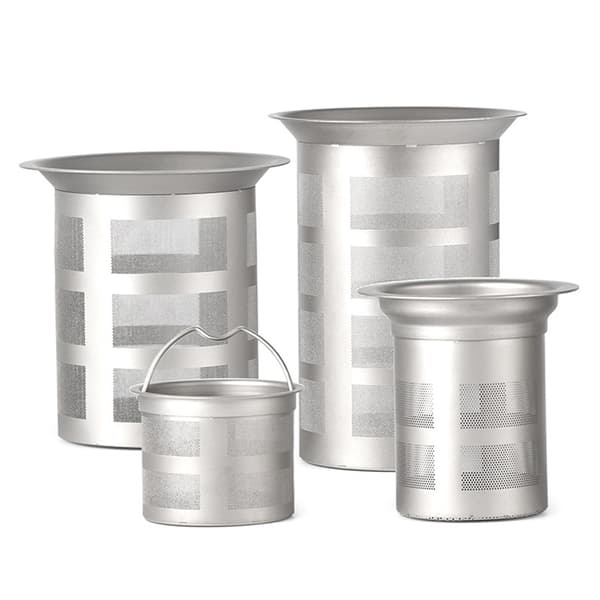 Te-infuser i titaniumnet til kedel, tekop, letvægts, rustfri, størrelser S/M/L/XL