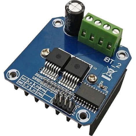 4 BTS7960 43A högeffektsmotorkontrollmoduler / Smart bilkontrollmodul för strömbegränsning