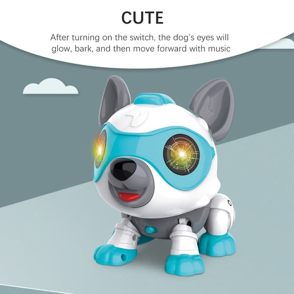 DIY Interaktiv Pedagogisk Smart Robot Hundeleke Gave til Barn, Gutter og Jenter