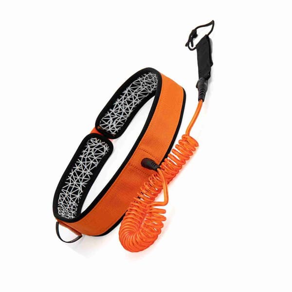 Surfbrætstrop 7mm Talje 10ft Viklet SUP Stand Up Paddleboard Leash