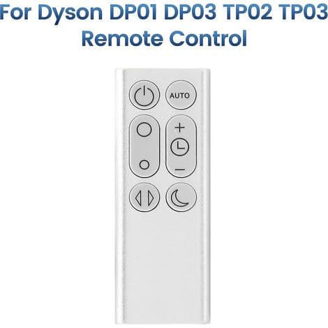 Erstatningsfjernkontroll for Pure Cool Link DP01 DP03 TP02 TP03 luftrenser vifte (S-B10)