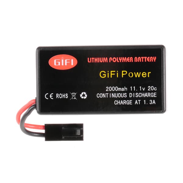 11.1V 2000mAh 20C LiPo-batteri til Parrot AR.Drone 1.0 2.0 Quadcopter
