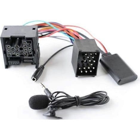 10-stifts Bluetooth stereo AUX-adapter för BMW E46 bilradio
